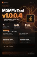 MDMFixTool Beta v1.0.0.4 Public Release - Universal SPD MTK Exynos Qualcomm